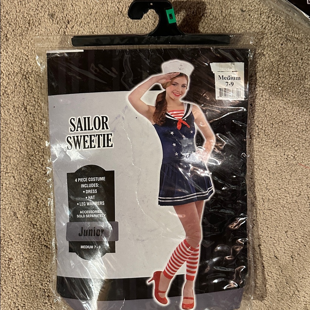 Sailor Sweetie Costume with Leg Warmers